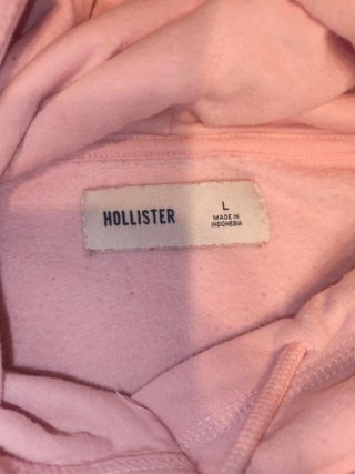 Sudadera Hollister Mujer Rosa