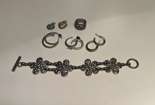 Lote Bisutería Vintage Manualidades