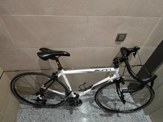 Bicicleta de carretera SUNN blanca o cambio montañ