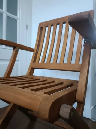 Silla exterior Plegable Landman Madera