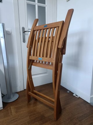 Silla exterior Plegable Landman Madera