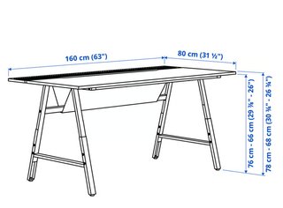 Escritorio Gaming IKEA Negro