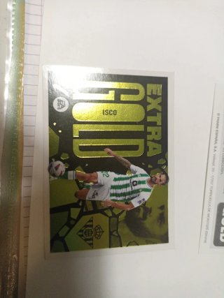 Lote Cromos Extra Gold Lamine Yamal i Isco