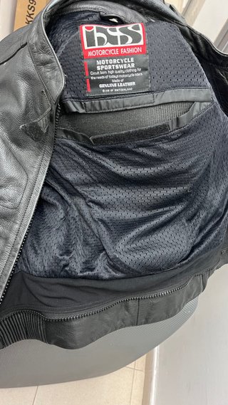 Chaqueta de cuero Ixs Moto Mujer Talla S