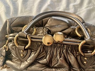 Bolso Marc Jacobs Stam Metalizado