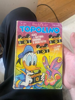 Topolino libretto vintage – n.1458 (1983), n.1781
