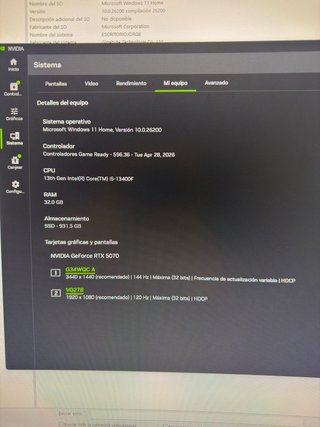 PC Gaming i5 13400F RTX 5070 32GB RAM 1TB SSD