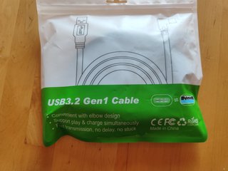Cavo USB-C 500cm 5Gbps porta di ricarica - Nuovo