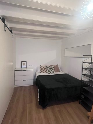 Somier 140x200 Gris y Blanco