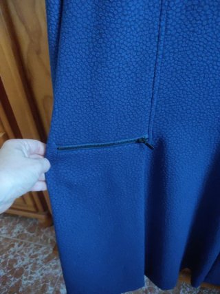 Vestido Van Dos azul marino talla 42