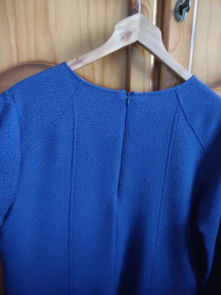 Vestido Van Dos azul marino talla 42