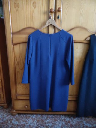 Vestido Van Dos azul marino talla 42