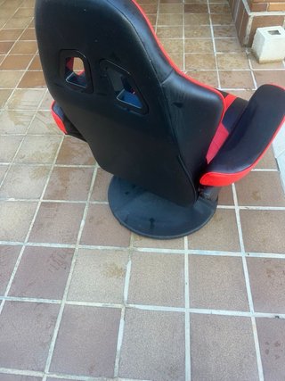 Silla Gamer Negra y Roja