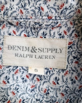 Camisa Ralph Lauren Denim & Supply Floral Vintage