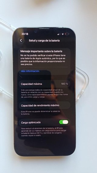 iPhone 13 Pro Gris + Cargador y Funda