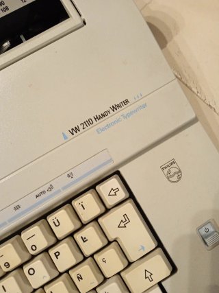 Máquina Escribir Portátil Philips 2110