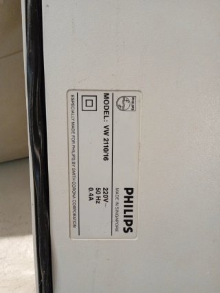 Máquina Escribir Portátil Philips 2110