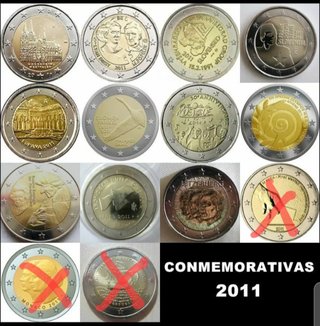 2€ Monete Commemorative Rare 2011