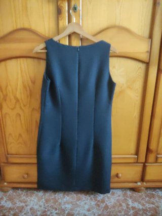 Vestido azul marino Pilar Prieto