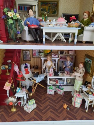 Casa de muñecas modelo Victoria.
