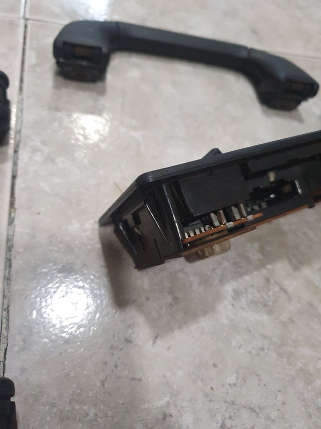 Plafón y agarraderas NEGRAS Golf MK3 20 aniversari