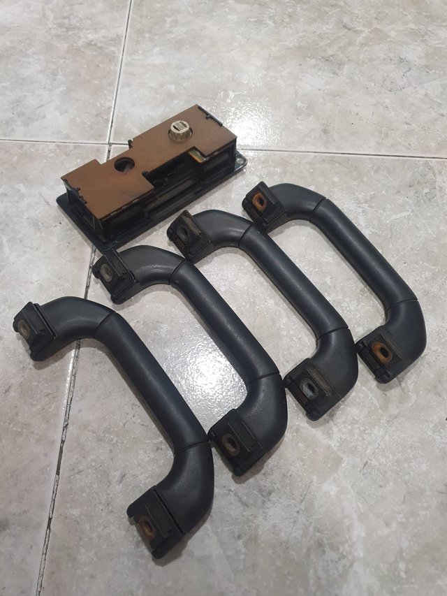 Plafón y agarraderas NEGRAS Golf MK3 20 aniversari