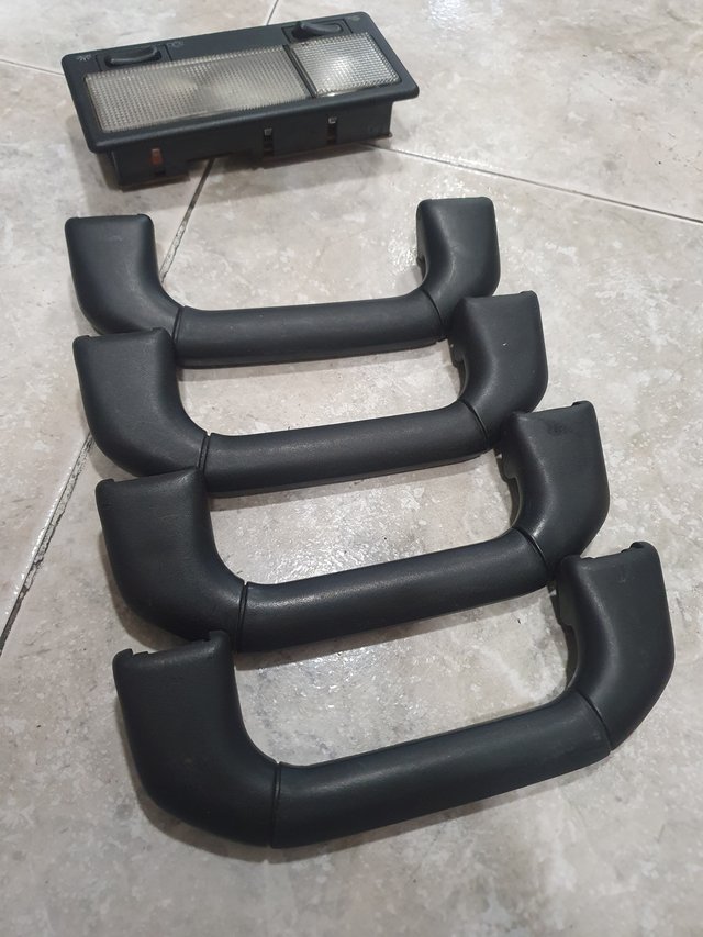 Plafón y agarraderas NEGRAS Golf MK3 20 aniversari