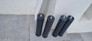 Base tapizada 90 cm