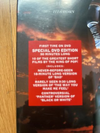 Michael Jackson DVD Greatest Hits