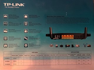 TP-Link TD-W8970 Módem Router ADSL2+ Gigabit