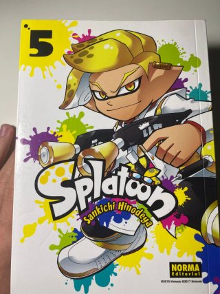 Mangas Splatoon 1 al 5