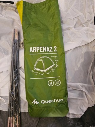 Tienda campaña Quechua Arpenaz 2