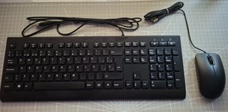 Teclado y Ratón Medion USB Negro Nuevo