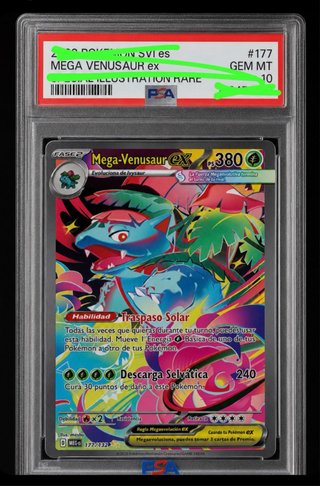 Carta Pokémon Mega Venusaur EX PSA 10
