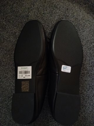 Zapatos planos  bailarinas negras talla 38