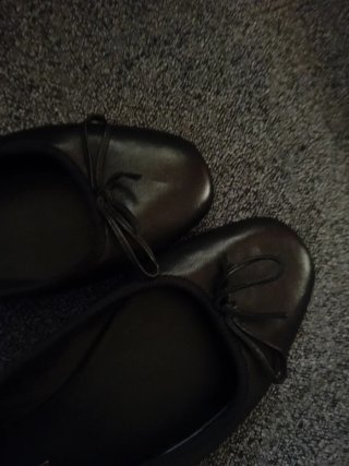 Zapatos planos  bailarinas negras talla 38