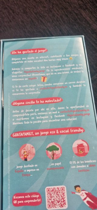 Juego de mesa Guata Family