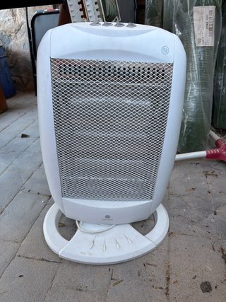 Estufa Eléctrica Huilong Blanca halogena