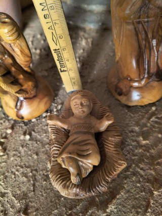 Figuras Belén Madera de OLIVO