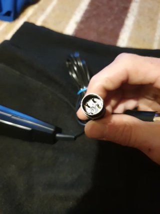 Micrófono Philips Vintage Dinámico Estéreo