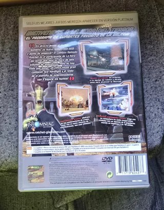 Ratchet Gladiator PS2 Platinum