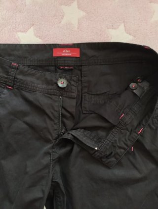 Bermuda S. Oliver Negra Talla 40 Mujer