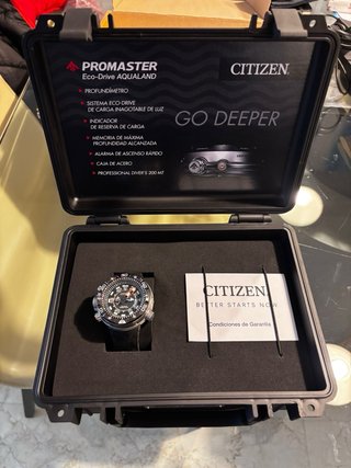 Orologio Citizen Aqualand (non funziona, solo per pezzi)