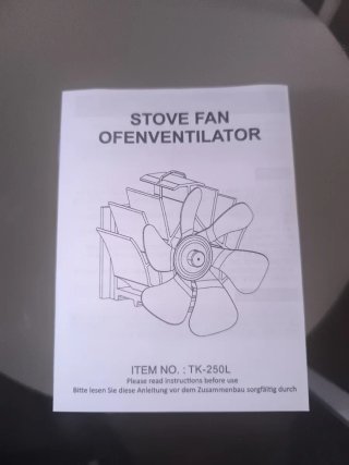 Ventilador Estufa TK 5 Aspas