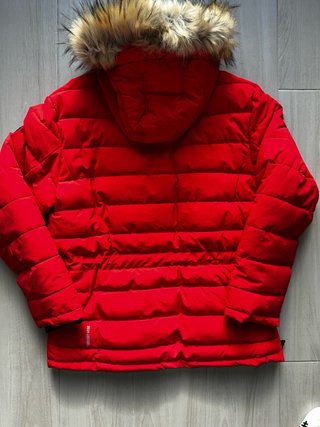 Abrigo Geographical Norway Rojo