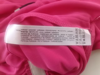 Pantalón Bershka Flare Rosa Talla 34