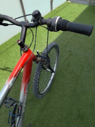 Bicicleta de Montaña TOPBIKE Roja/Gris