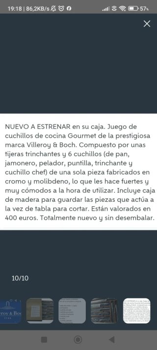 Set di posate Villeroy & Boch nuovo