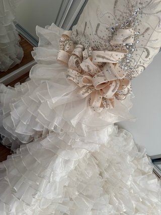 Vestido de Novia Estilo Sirena con Diamantes