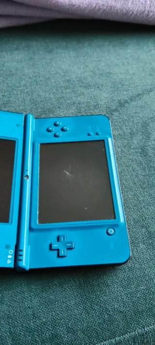 Nintendo Ds XL Azul y Funda Mario Bros.